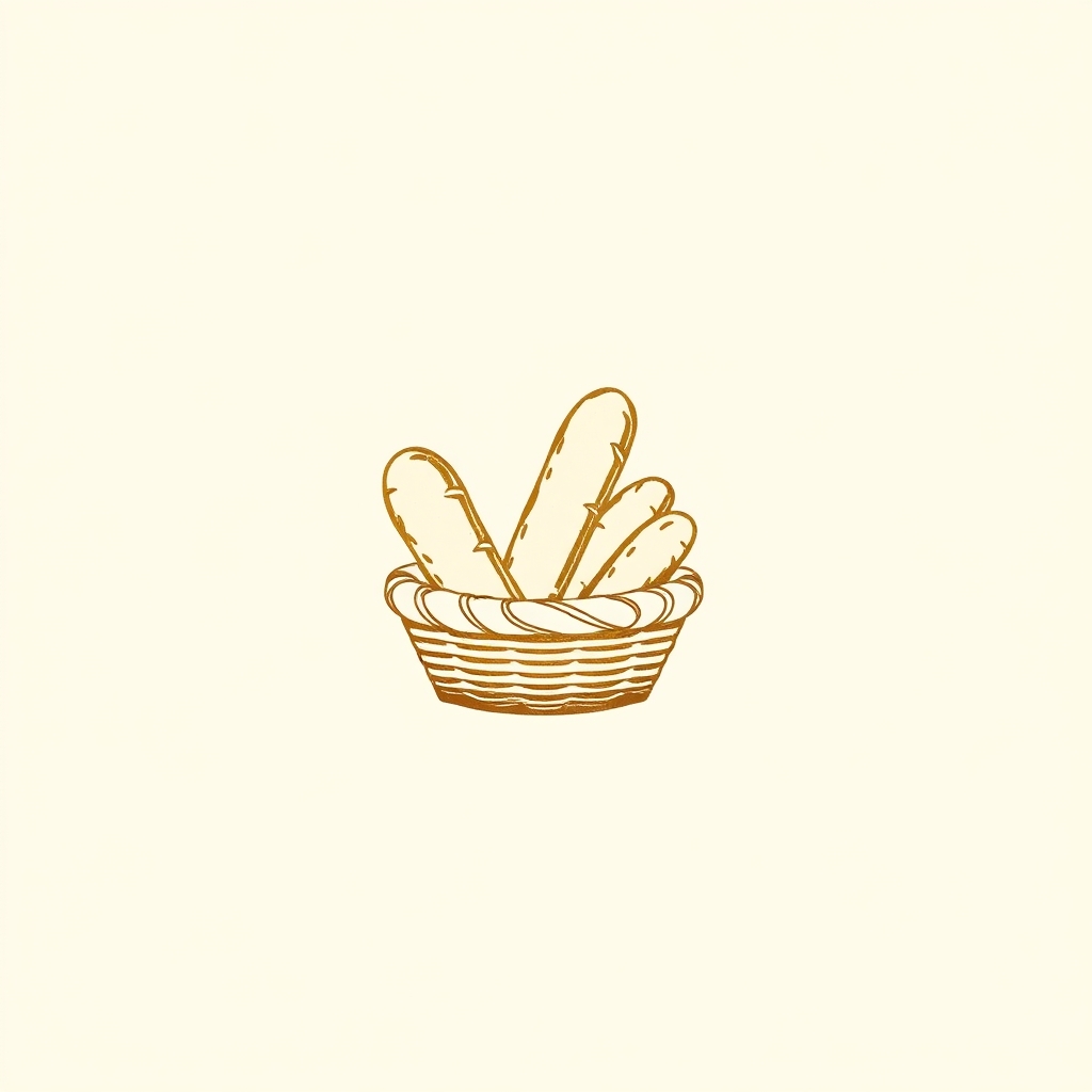 panier rempli de pains