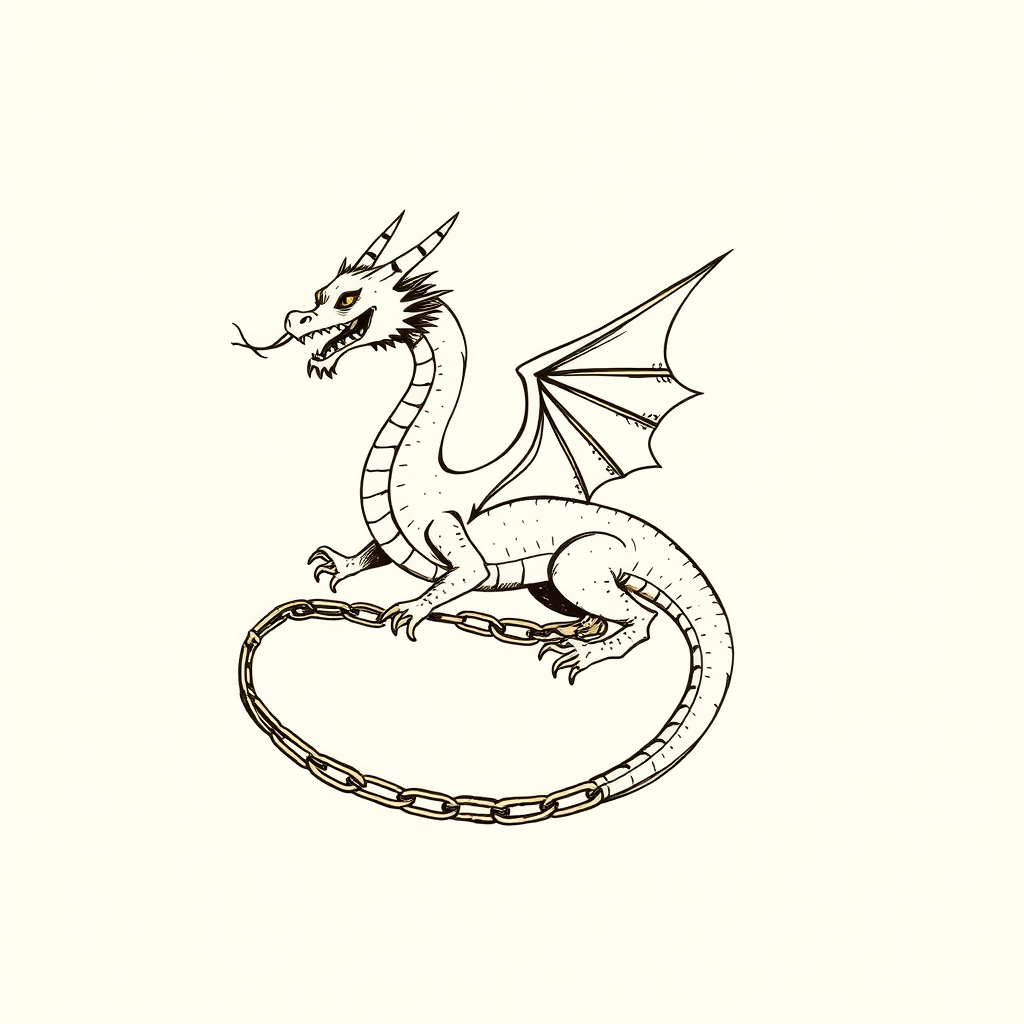 dragon enchaîné