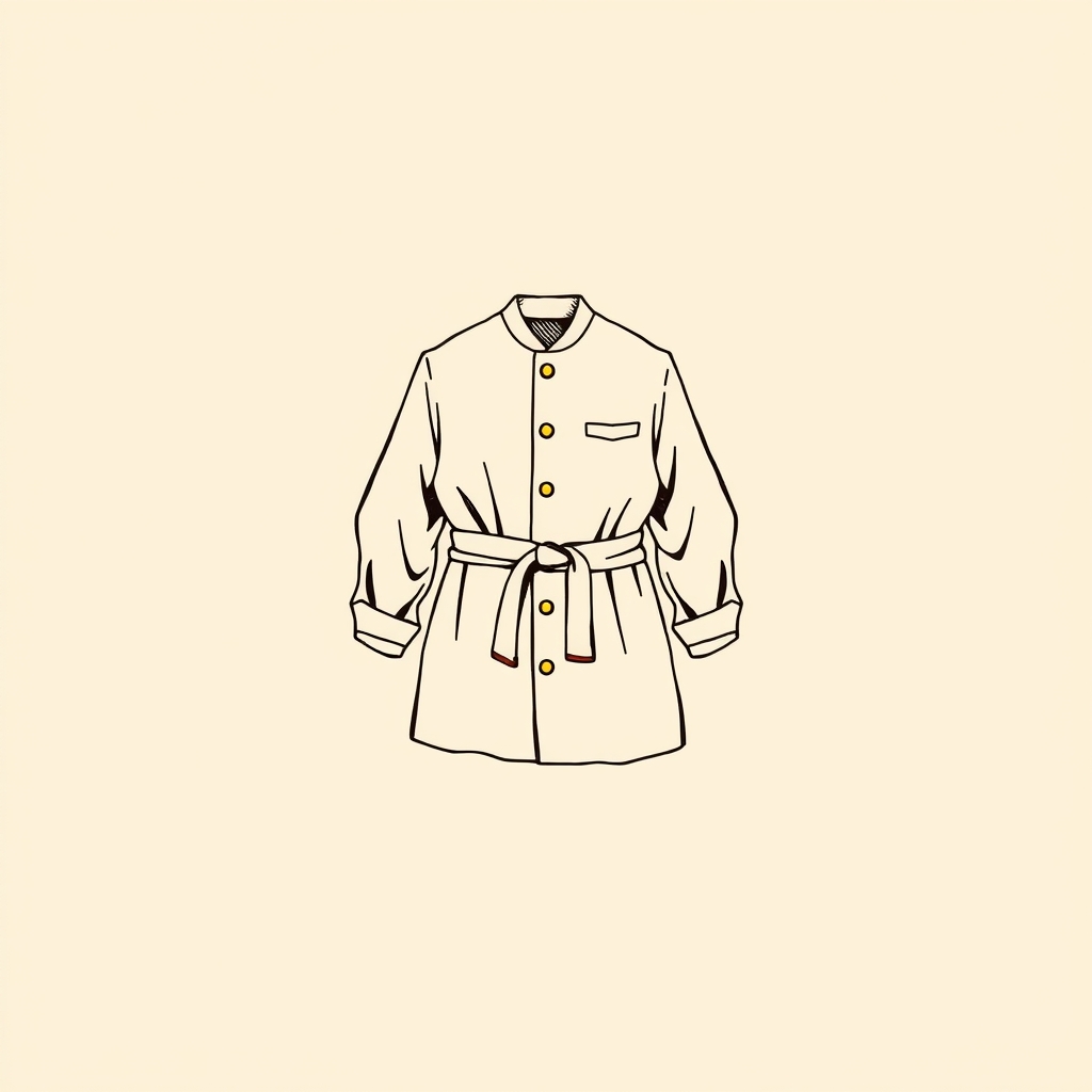 habit de drap grossier