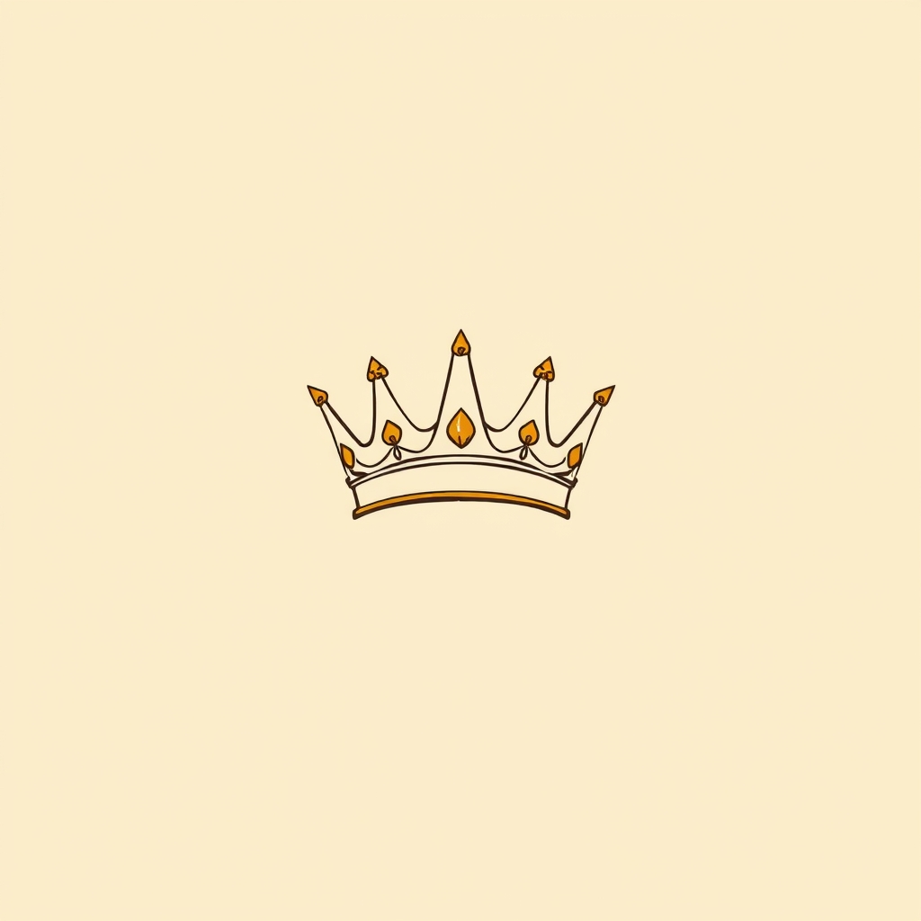 couronne (posée sur l'image du Christ)