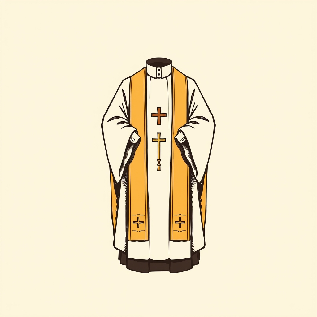 vêtements de diacre