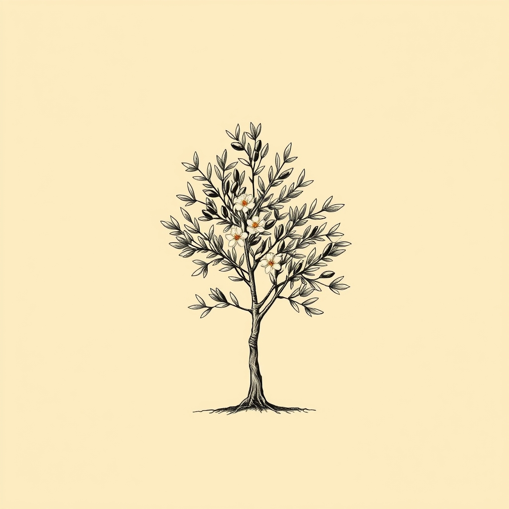 flowering olive tree (Torquatus)
