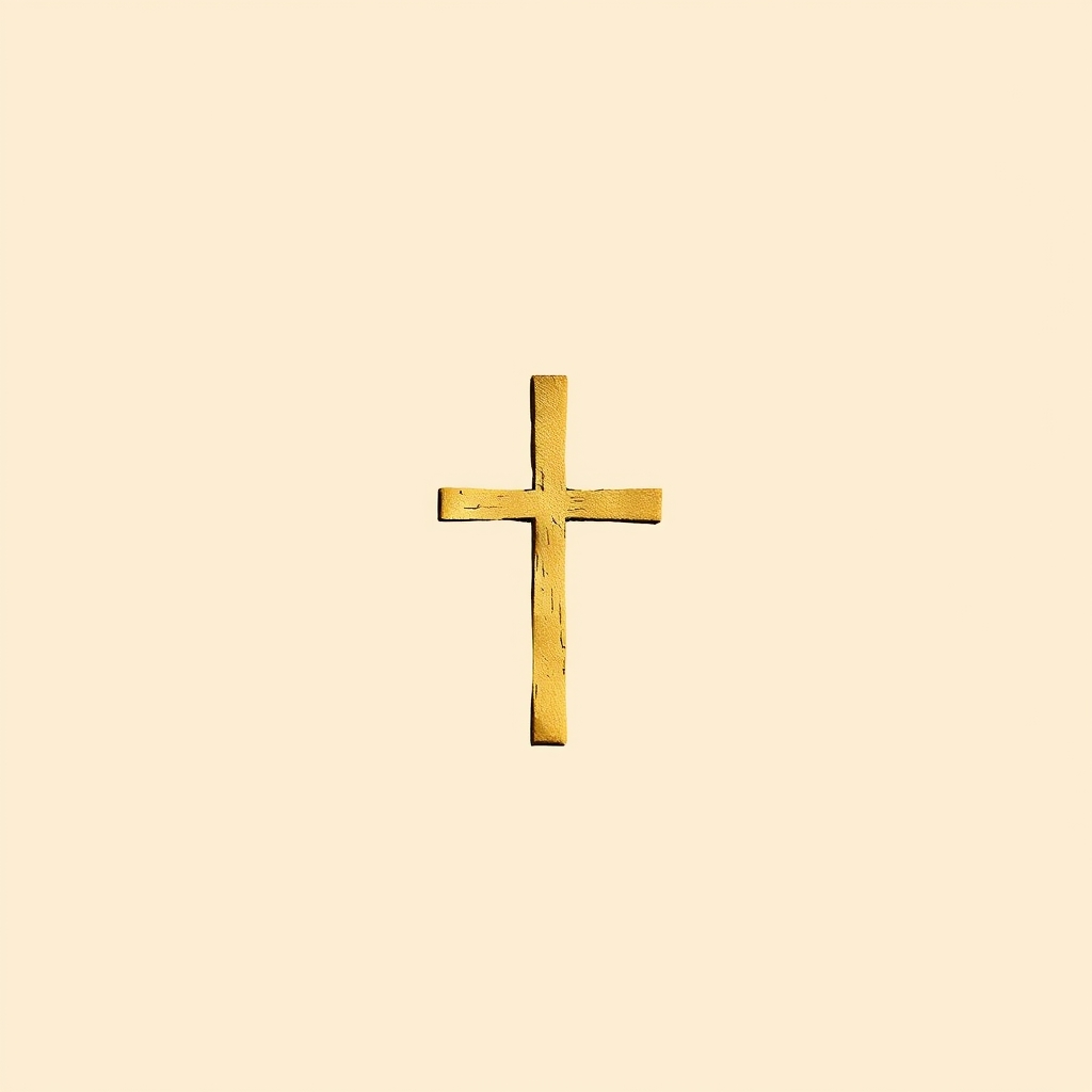 croix d'or