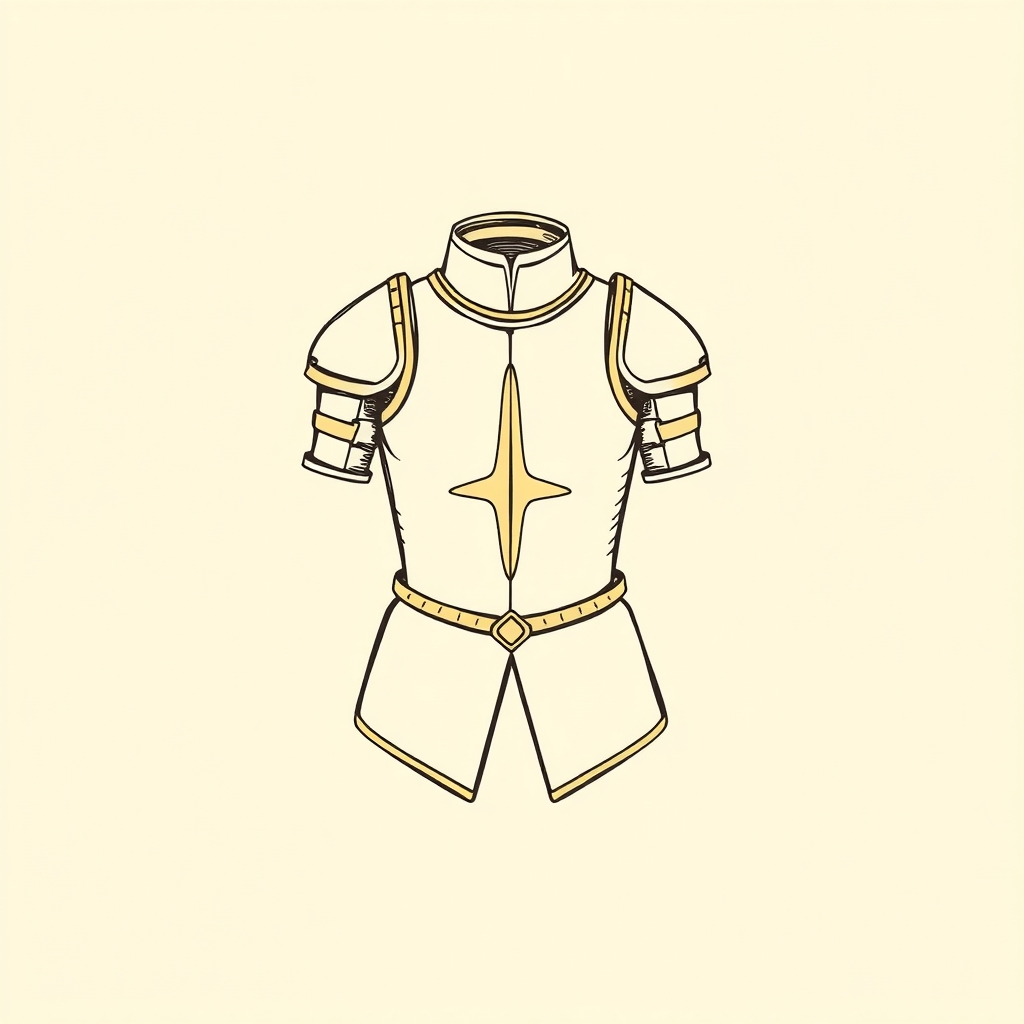 tenue de chevalier