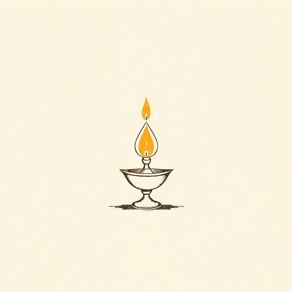 lampe et encensoir (miracle de l'ange)