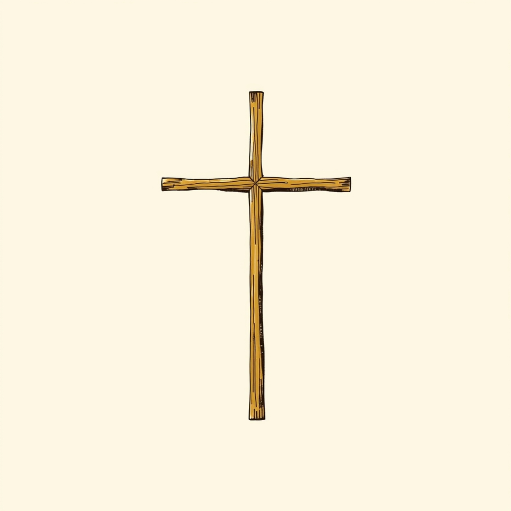 croix à longue hampe
