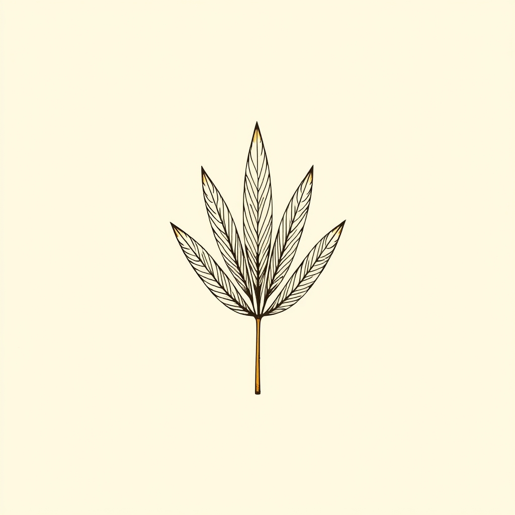 palme avec trois couronnes