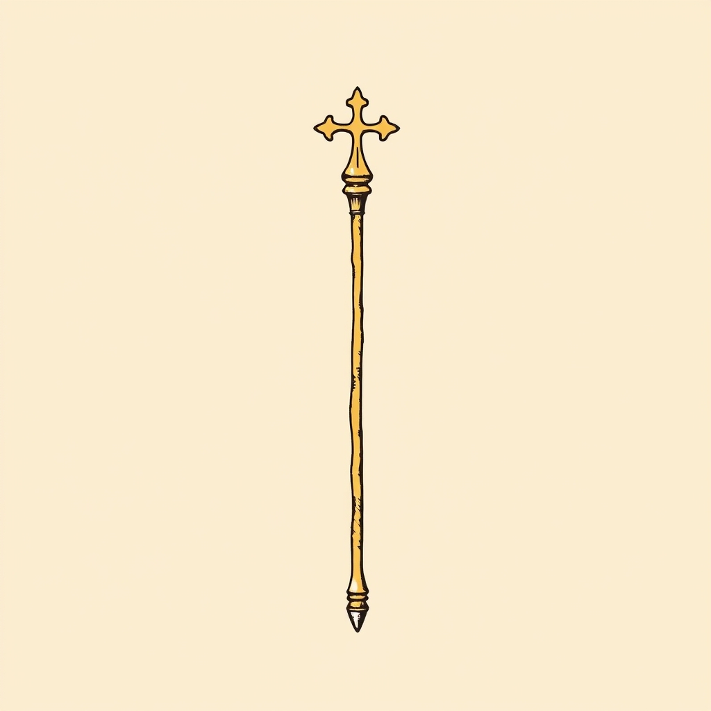pilgrim's staff