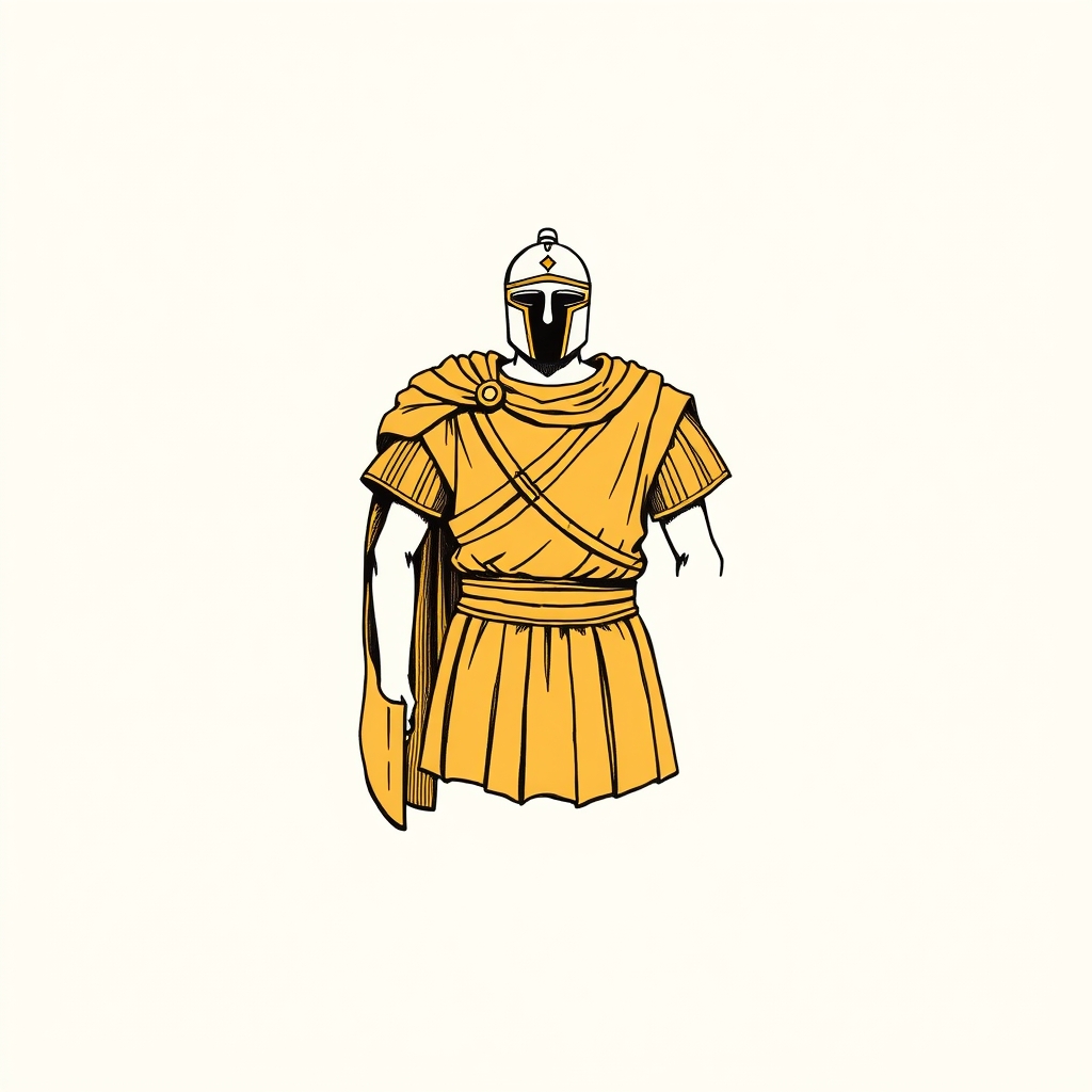 habit de soldat romain
