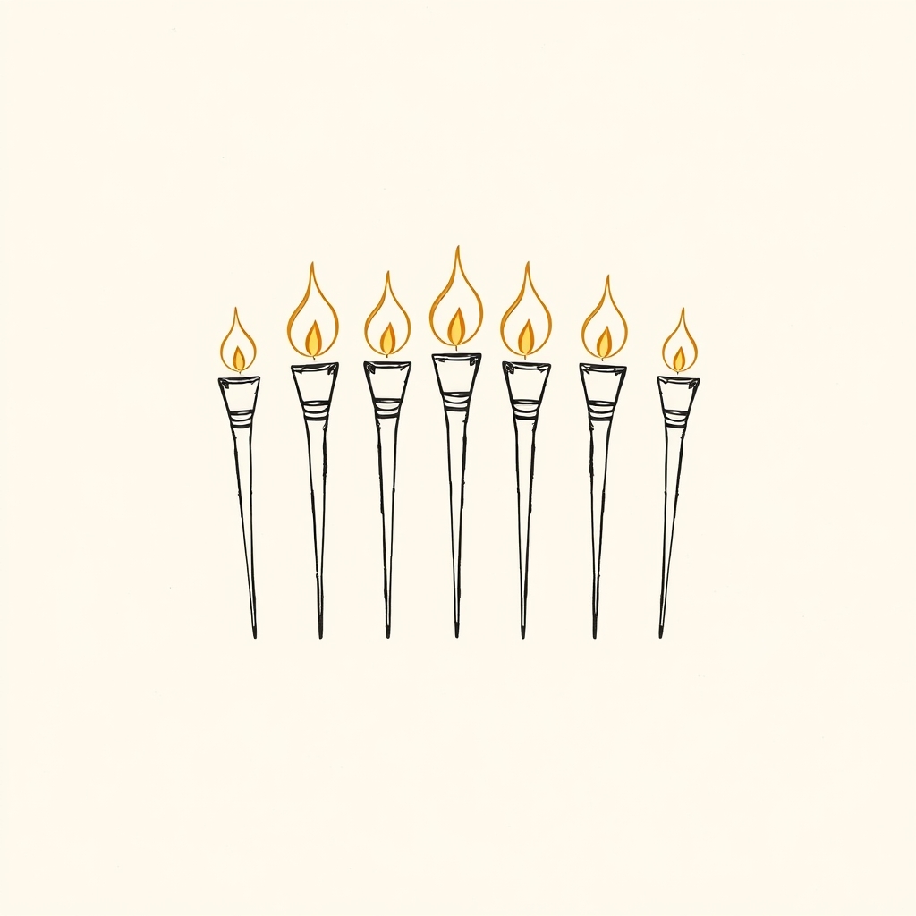 sept flambeaux