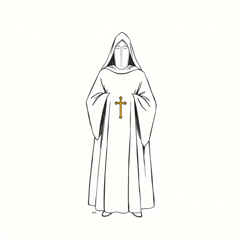 habit cistercien blanc