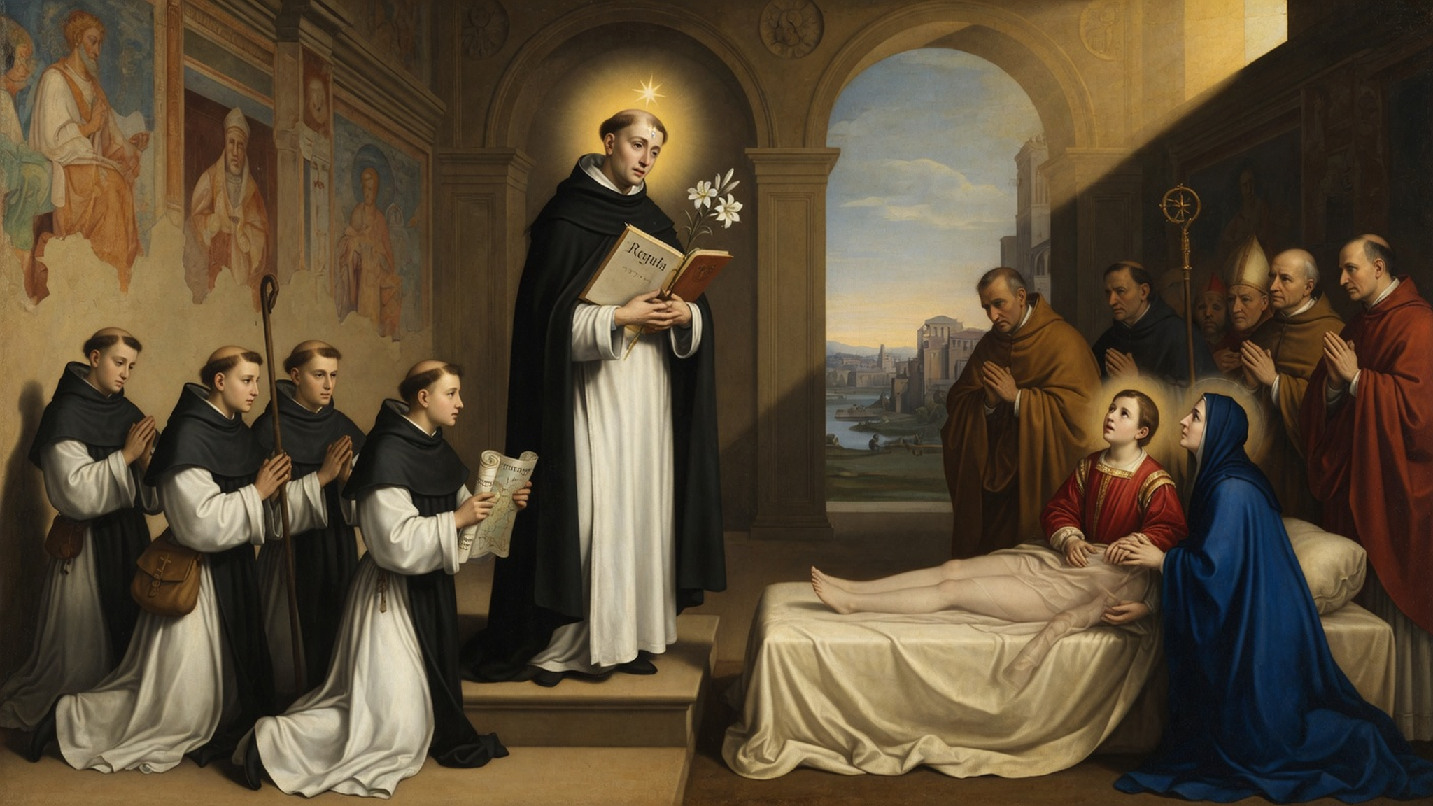 Saint Dominique de Guzman - Expansion européenne et miracles à Rome