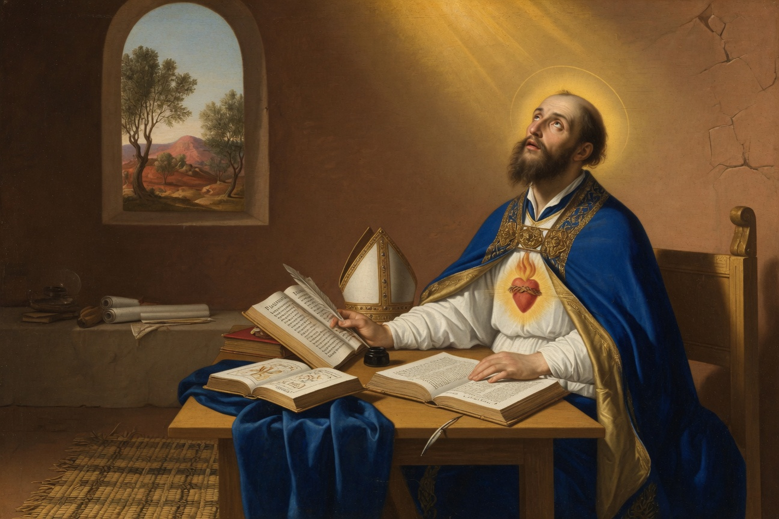 Saint Augustin d'Hippone - Platon et saint Paul