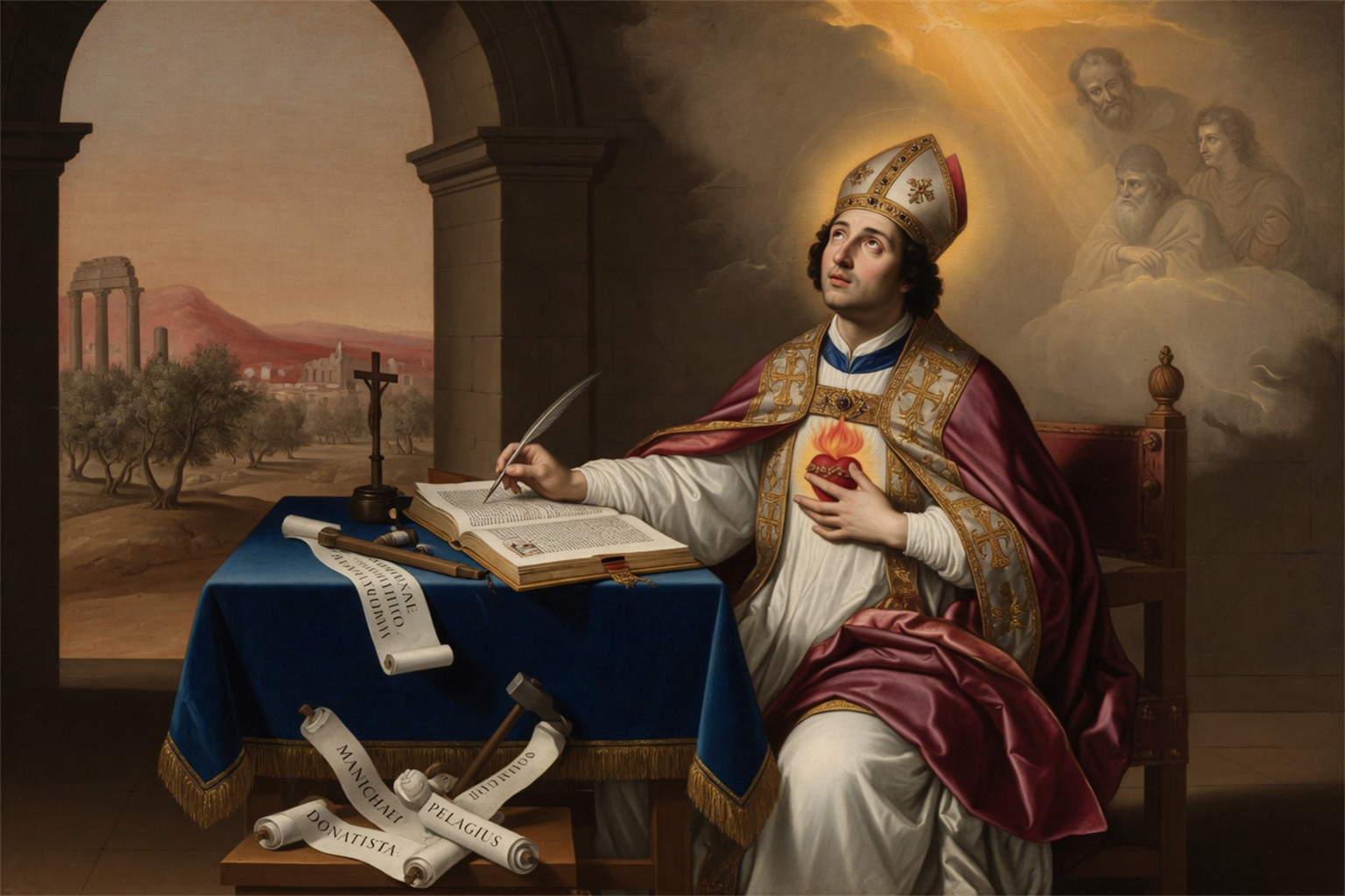 Saint Augustin d'Hippone - Le marteau des hérétiques